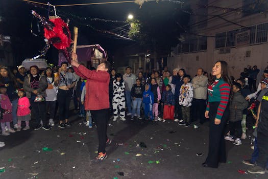 backpackers enjoying a local festival